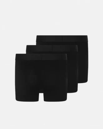 3er-Pack lange Boxershorts aus Baumwolljersey