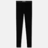 90er-Jahre-Vintage-Logo-Samtleggings
