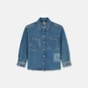 90s Vintage Logo Denim Kids Shirt