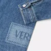 90s Vintage Logo Denim Kids Shirt
