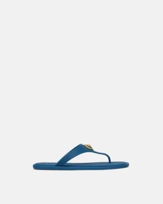 Alia Gummi-Flatsandalen