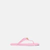 Alia Gummi-Flatsandalen