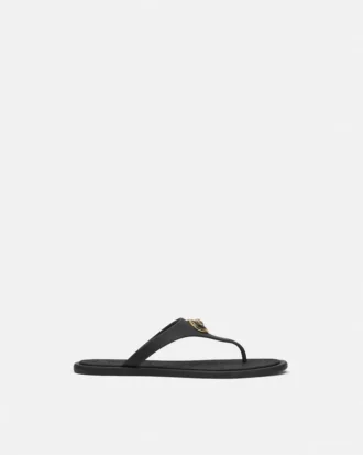 Alia Gummi-Flatsandalen