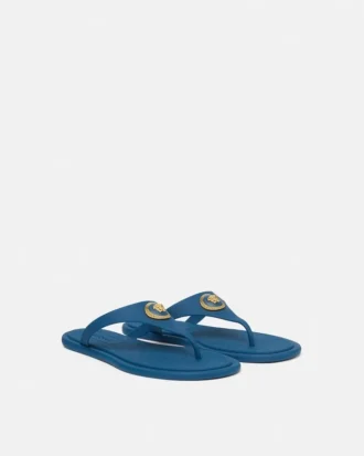 Alia Gummi-Flatsandalen