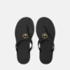 Alia Gummi-Flatsandalen