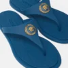 Alia Gummi-Flatsandalen