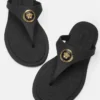Alia Gummi-Flatsandalen