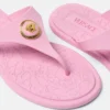 Alia Gummi-Flatsandalen