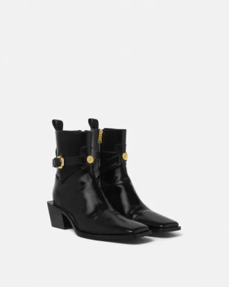 Angelo Leder-Chelsea-Stiefel 70 mm