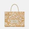 Athena Große Raffia-Tasche