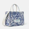 Athena Große Raffia-Tasche