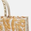 Athena Große Raffia-Tasche