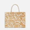 Athena Große Raffia-Tasche