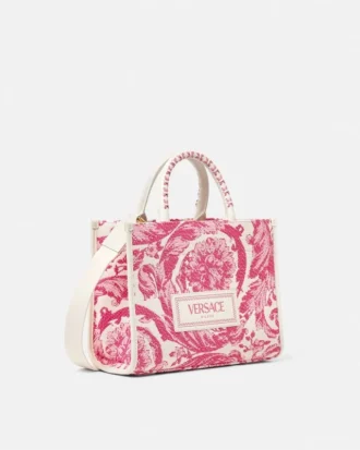 Athena Kleine Raffia-Tasche