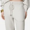 Ausgestellte Hose aus Wollmischung mit Handtuchstrick