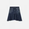 Ausgestellter Jeansrock