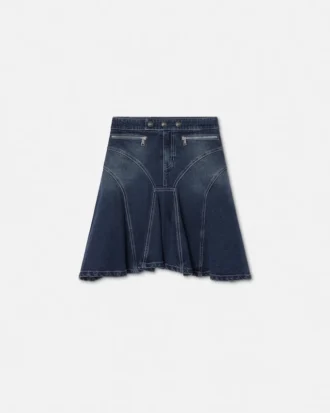 Ausgestellter Jeansrock