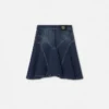 Ausgestellter Jeansrock