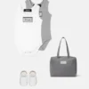 Baby-Body aus gerippter Baumwolle, 2er-Pack