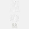 Baby-Jacquard-Kleid aus Baumwollpopeline