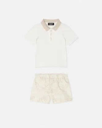 Baby-Polo-Set aus Baumwolle