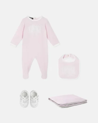 Baby-Schlafanzug-Set aus bedrucktem Baumwolljersey