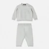 Baby-Set aus Baumwoll-Kaschmir-Strick