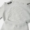 Baby-Set aus Baumwoll-Kaschmir-Strick