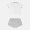 Baby-Set aus bedrucktem Baumwoll-Jersey
