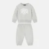 Baby-Set aus bedrucktem Baumwoll-Jersey-Sweatshirt