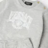 Baby-Set aus bedrucktem Baumwoll-Jersey-Sweatshirt