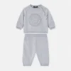 Baby-Set aus besticktem Baumwollstrick