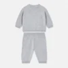 Baby-Set aus besticktem Baumwollstrick