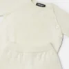 Baby-Set aus besticktem Baumwollstrick