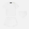 Baby-Set aus verziertem Baumwoll-Jersey-T-Shirt
