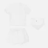 Baby-Set aus verziertem Baumwoll-Jersey-T-Shirt