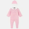 Baby-Strampler aus bedrucktem Baumwolljersey