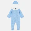 Baby-Strampler aus bedrucktem Baumwolljersey