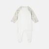 Baby-Strampler aus bedrucktem Baumwolljersey Baby-Strampler aus bedrucktem Baumwolljersey