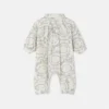 Baby-Strampler aus bedrucktem Baumwolljersey