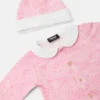 Baby-Strampler aus bedrucktem Baumwolljersey