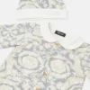 Baby-Strampler aus bedrucktem Baumwolljersey