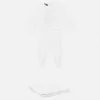 Baby-Strampler aus besticktem Baumwolljersey Baby-Strampler aus besticktem Baumwolljersey