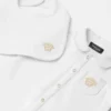 Baby-Strampler-Set aus besticktem Baumwolljersey