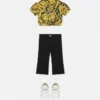 Baby-Stretchhose mit Milano-Stich und ausgestelltem Bein