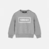 Baby-Sweatshirt aus bedrucktem Baumwolljersey