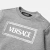 Baby-Sweatshirt aus bedrucktem Baumwolljersey