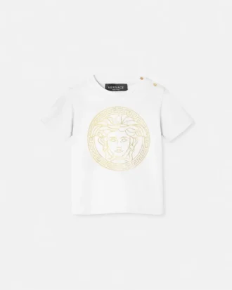 Baby-T-Shirt aus bedrucktem Baumwolljersey