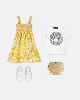 Baby-T-Shirt aus bedrucktem Baumwolljersey