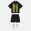 Babyhemd mit Milano-Stich und Print